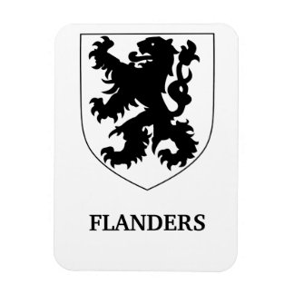 Vlaamse Leeuw Grafisch Ontwerp Kunst Magneet
