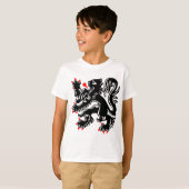 Vlaamse leeuw. t-shirt (Voorkant volledig)