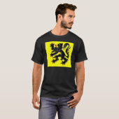 vlaamse leeuw t-shirt (Voorkant volledig)