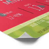 vlaamse nieuwkomer in de watermeloen poster (Hoek)