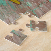 Vlaamse puzzel van Vincent Van Gogh's De Slaapkame (Zijkant)