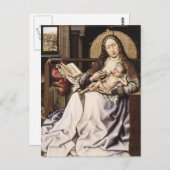 Vlaamse Renaissance Maagd en Kind Briefkaart (Voorkant / Achterkant)