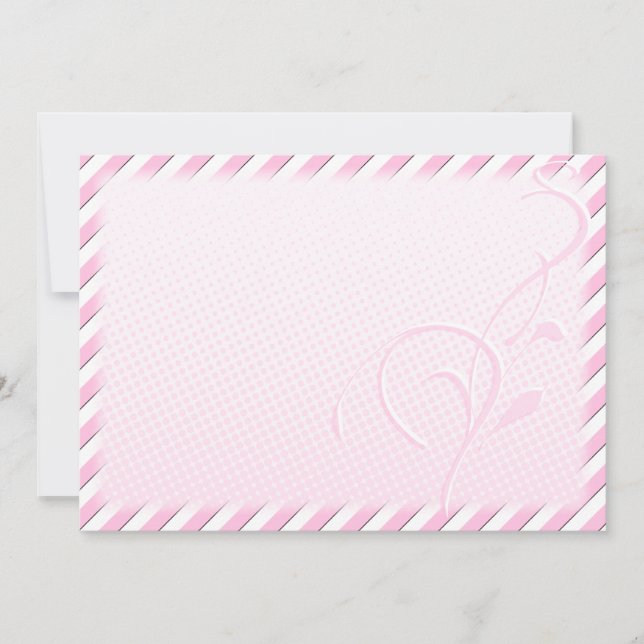 Vlaamse, roze Stippen en strepen (Voorkant)