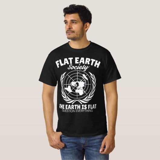 Vlaamse samenleving: de aarde eet vlakke klassieke t-shirt (Voorkant volledig)