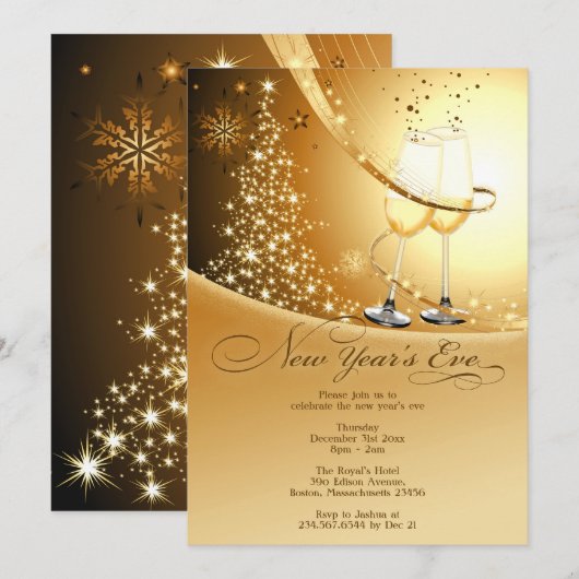 Vlaamse uitnodiging tot het evenement (Voorkant / Achterkant)