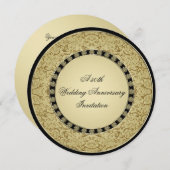 Vlaamse uitnodiging tot het Jubileum van Golden We (Voorkant / Achterkant)