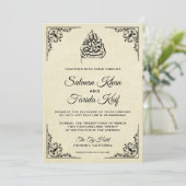  Vlaamse  uitnodiging tot weduwschap (Staand voorkant)