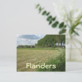 Vlaamse velden briefkaart (Staand voorkant)