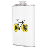 Vlaamse vlag fietsen heupfles (Links)
