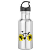 Vlaamse vlag fietsen waterfles  (Voorkant)