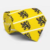 Vlaamse vlag stropdas (Opgerold)