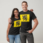 Vlaamse vlag t-shirt (Unisex)
