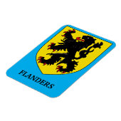 Vlaamse Wapen Heraldische Leeuw Magneet (Linkerzijde)
