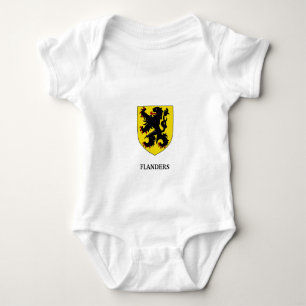 Vlaamse Wapenschild Heraldische Leeuw Romper