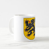 Vlaamse wapenschild koffiemok (Voorkant links)