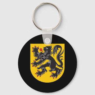 Vlaamse wapenschild sleutelhanger