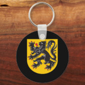 Vlaamse wapenschild sleutelhanger (Voorkant)
