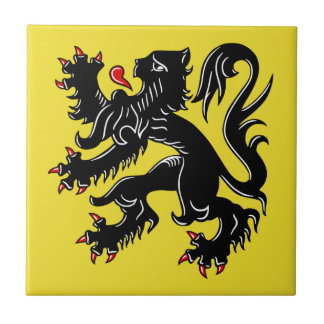Vlaanderen (België) vlag Tegeltje