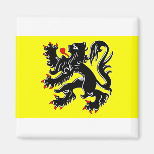 vlaanderen , belgische vlag magneet