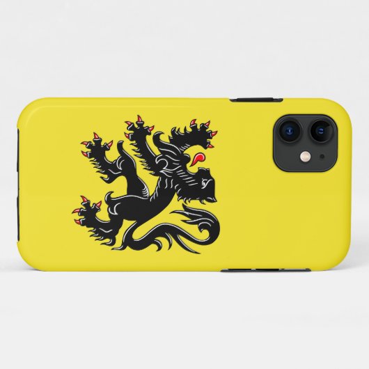 Vlaanderen Case-Mate iPhone Case (Achterkant (horizontaal))