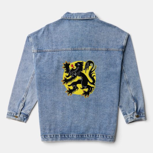 Vlaanderen Denim Jacket (Achterkant)