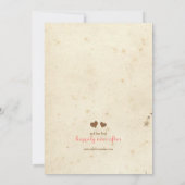 Vlaanderen en scrollen Storybook Fairytale Uitnodi Kaart (Achterkant)