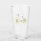 Vlaanderen Fietsland Glas (Achterkant)