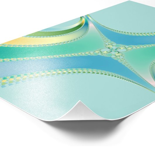 Vlaanderen - Fractal Art Foto Afdruk (Hoek)