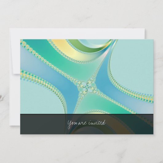 Vlaanderen - Fractal Art Kaart (Voorkant)