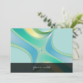 Vlaanderen - Fractal Art Kaart (Staand voorkant)