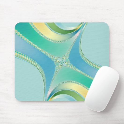 Vlaanderen - Fractal Art Muismat (Met muis)