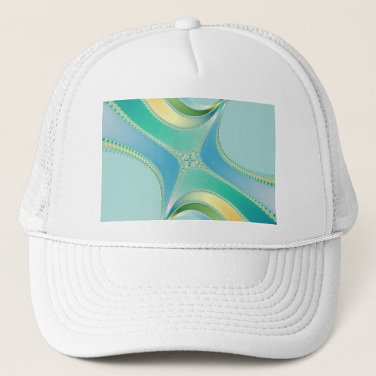 Vlaanderen - Fractal Art Trucker Pet (Voorkant)