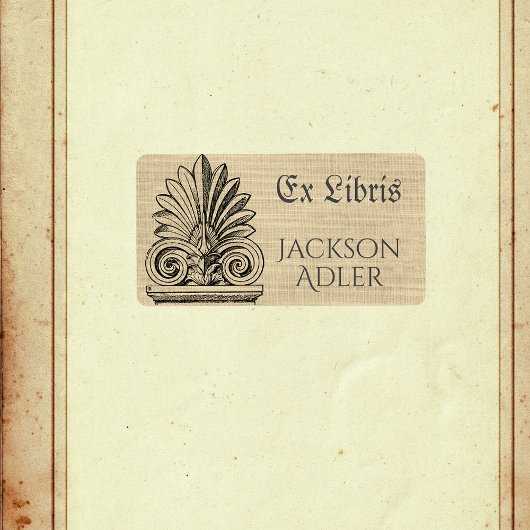  Vlaanderen gepersonaliseerde Ex Libris Bookplaat Etiket