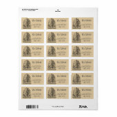  Vlaanderen gepersonaliseerde Ex Libris Bookplaat Etiket (Full Sheet)