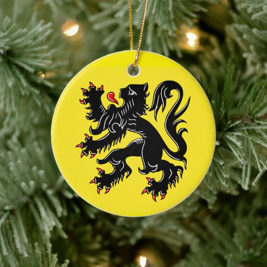 Vlaanderen Keramisch Ornament (Boom)