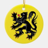 Vlaanderen Keramisch Ornament (Voorkant)