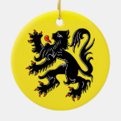 Vlaanderen Keramisch Ornament (Achterkant)