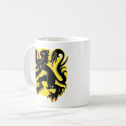 Vlaanderen Koffiemok (Voorkant links)