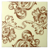  Vlaanderen (lichtbruin) Tegeltje (Voorkant)