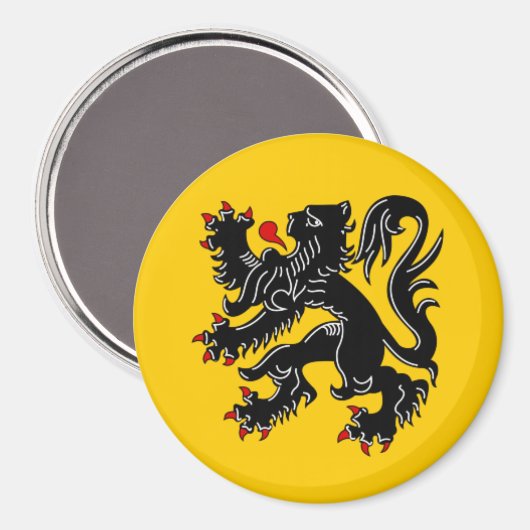 Vlaanderen Magneet (Voorkant / Achterkant)
