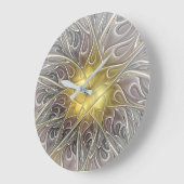 Vlaanderen met een goudmatige Abstracte fractale b Grote Klok (Hoek)