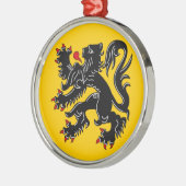 Vlaanderen Metalen Ornament (Links)