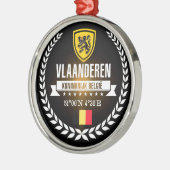 Vlaanderen Metalen Ornament (Links)