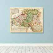 Vlaanderen of Nederland Canvas Afdruk (Insitu (Houten vloer))