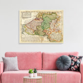 Vlaanderen of Nederland Canvas Afdruk (Insitu (Woonkamer))