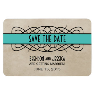 Vlaanderen Rand sparen de Magnetdatum, Aqua Magneet