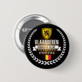 Vlaanderen Ronde Button 5,7 Cm (Voorkant /achterkant)