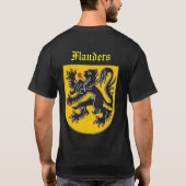 Vlaanderen Shirt (Achterkant)