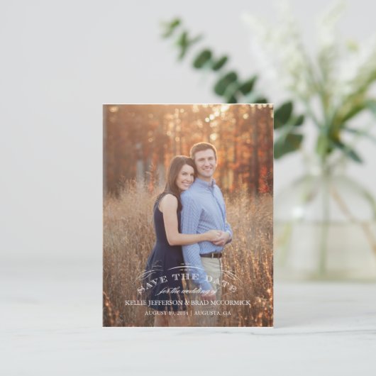  Vlaanderen Sla de postkaart op Aankondigingskaart (Staand voorkant)