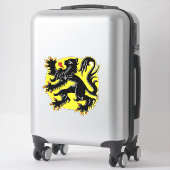 Vlaanderen Sticker (Koffer)